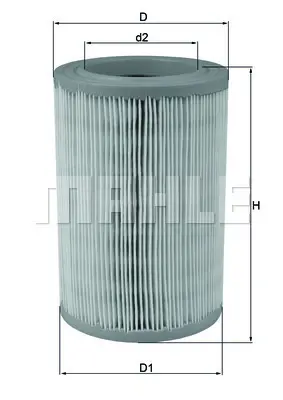 BEHR MAHLE LX 3285 Hava Filtresi Air Filter Element 51843850