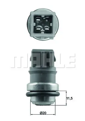 BEHR MAHLE TSE 31 Hararet Müşürü Temperature Sensor 7700829427 9110298