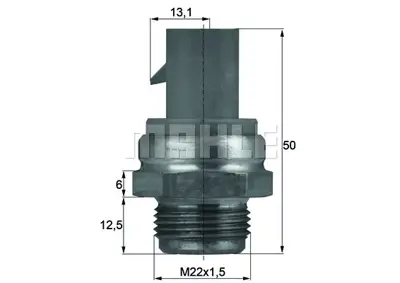 BEHR MAHLE TSW 14D Fan Müşürü Fıat Palıo Weekend 178 87-92c 126435 126450 3416584 82436410 9070701 SE021952600A