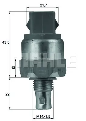 BEHR MAHLE TSW 46 Fan Müşürü Audı A6 Avant 4a5. C4 113-118c 34919369C