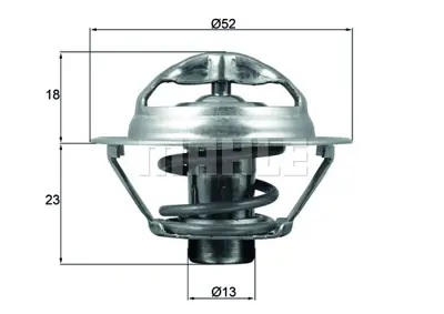 BEHR MAHLE TX 175 95D Termostat 89c M4r Koleos Laguna Iıı Megane Iıı Latıtude 21230EL00B 7701068773