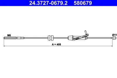 TURTEL 502-3273 El Fren Telı Ön 1534504 D65144150B D65144150A 8V512853AA AP312853AB 8V512853AB 1822789 1751871