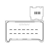 M-CAR AN-3208 Cam Acma Salterı Sol Komple Jeep Cherooke 2.8 Crd 4x4 3.7 V6 4602632AH