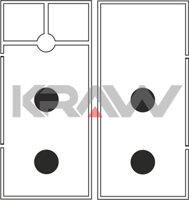 M-CAR AN-3581 Dortlu Flasor Dugmesı Bmw E31 E32 E34 E36 61311390722