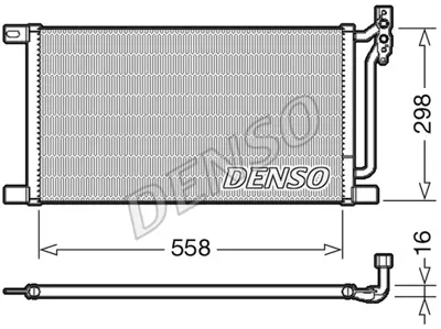 DENSO DCN05020 Condenser 8377648