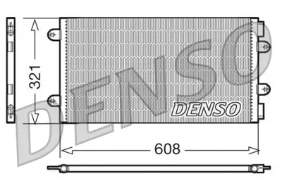 DENSO DCN09104 Condenser 46829340