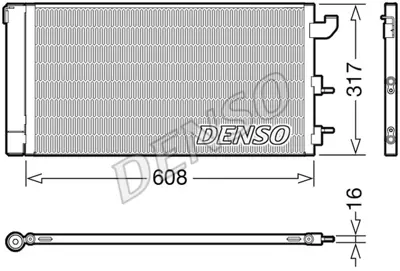 DENSO DCN09144 Kondansatör. Klima 51960727