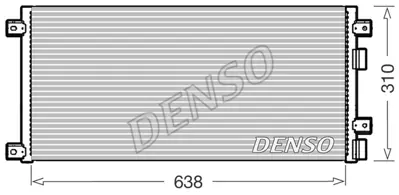 DENSO DCN12006 Klıma Radyatoru (Kondanser) Daıly Iıı 2,3 2,8 99> 504022601