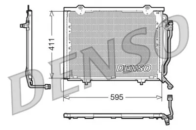 DENSO DCN17016 Condenser 2028301470