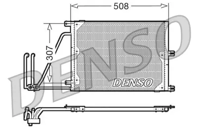 DENSO DCN20030 Condenser 1850061