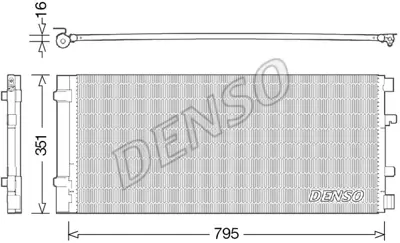 DENSO DCN23037 Klıma Radyatoru Master Iıı 2.3dcı Brazıng (795×355×16) 921007845R 95522991