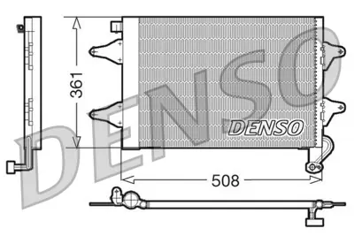 DENSO DCN27004 Klıma Radyatörü 6Q0820411K