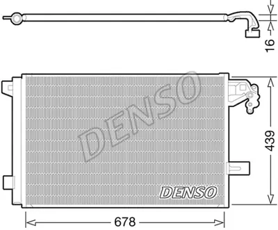 DENSO DCN32063 Klıma Radyatörü 7E0820411D