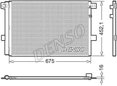 DENSO DCN32065 Kondansatör. Klima 2H0820411D