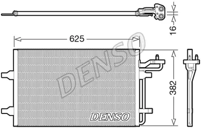 DENSO DCN33009 Condenser 4N5H19710BD