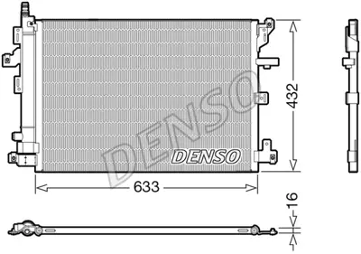 DENSO DCN33012 Kondansatör. Klima 31369510