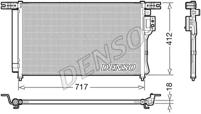 DENSO DCN41008 Kondansatör. Klima 976062B100AS