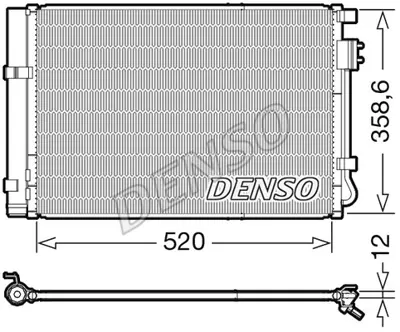 DENSO DCN41011 Kondansatör. Klima 976061R000