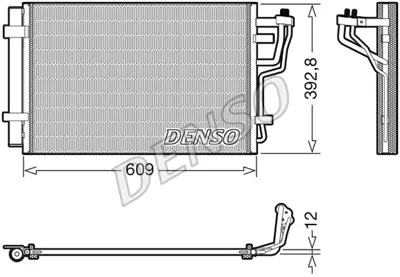 DENSO DCN41013 Kondansatör. Klima 976062H010AS