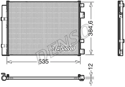 DENSO DCN41020 Kondansatör. Klima 976061R300