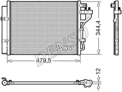 DENSO DCN43006 Kondansatör. Klima 976061Y001