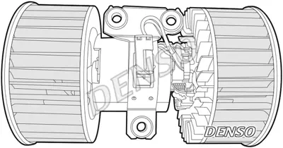 DENSO DEA05002 Kalorıfer Motoru Otomatık Klımalı 195 W Bmw E39 E38 E53  64118372493