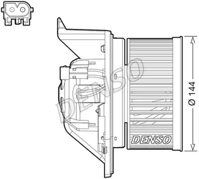 DENSO DEA05005 Kabin Üfleyici 64119266899