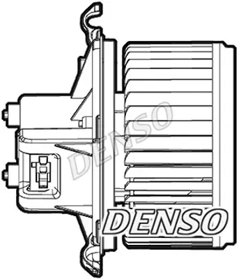 DENSO DEA09073 Cabın Blower Fan 77364058