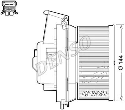 DENSO DEA21013 Kabin Üfleyici 6441J9