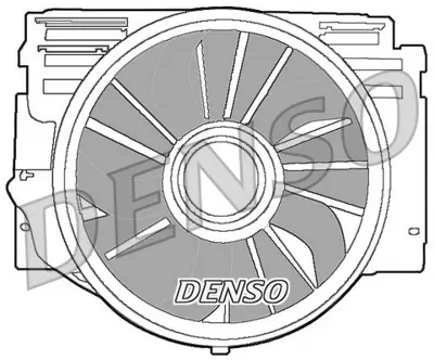 DENSO DER05007 Radyatör Fanı Bmw E53 X5 3.0i 00 4.4i 00 03 4.6is 02 4.8is 04 64546921940