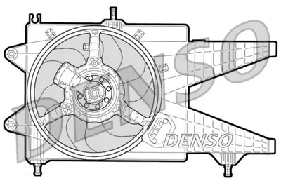 DENSO DER09041 Fan Motoru Punto 03 Idea 04 Ypsılon 03-11 1.3jtd Ac Mek 51708004 51760613