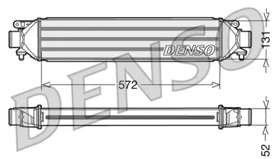 DENSO DIT09107 Turbo Radyatörü 55700635