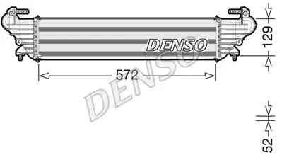 DENSO DIT09121 Intercooler. Şarj Cihazı 51964106