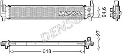 DENSO DRM02042 Radyatör. Motor Soğutması 5Q0121251EL