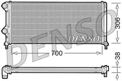 DENSO DRM09060 Su Radyatörü 51861635