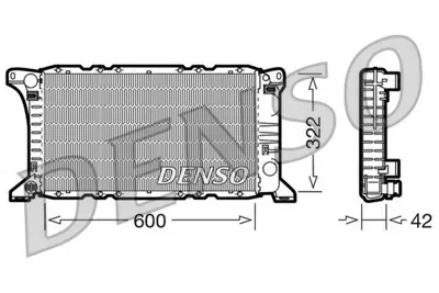 DENSO DRM10091 Motor Su Radyatoru Transıt Eskı Model 86> 86VB8005EA