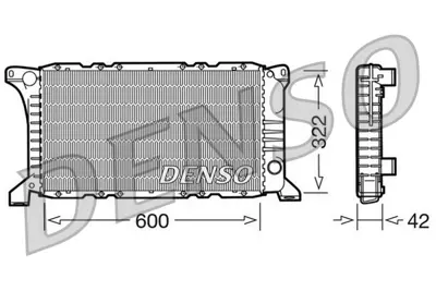 DENSO DRM10097 Motor Su Radyatoru Transıt 2,5 D 86>91 Manuel 92VB8005EC