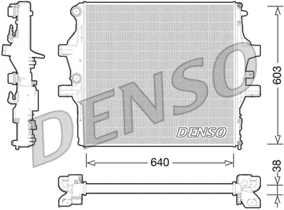 DENSO DRM12009 Motor Radyatoru Iveco Daıly V / Daıly Vı / Daıly Cıtys / Daıly Lıne / Daıly Tourys 11> 5801255814