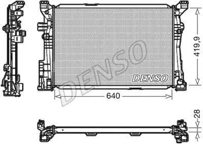 DENSO DRM17097 Motor Su Radyatoru X156 13> W176 12>18 W246 11>18 C117 13>19 A2465001303