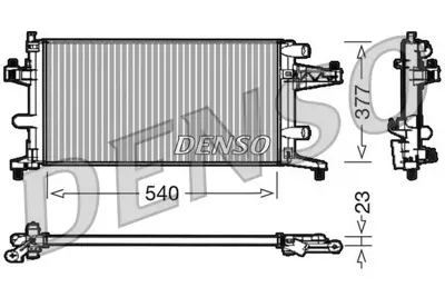 DENSO DRM20040 Motor Su Radyatoru Z10xep Z12xe Z12xep Z14xep Corsa C 9201955