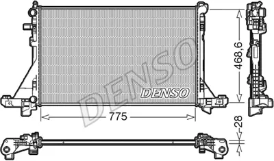 DENSO DRM23112 Motor Radyatoru Master Iıı 2,3 Klımasız 214104474R 214106759R 95514139