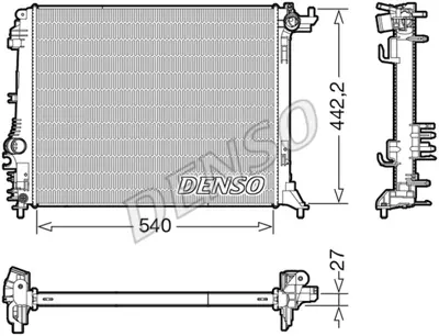 DENSO DRM23114 Radyatör. Motor Soğutması 214105169R