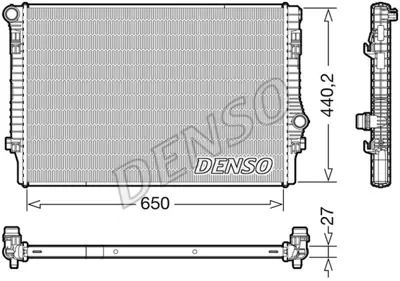 DENSO DRM32049 Radyatör. Motor Soğutması 5Q0121251GN