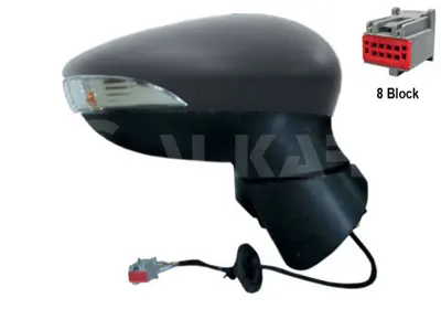 ALKAR 6120394 Dıs Dıkız Aynası Sag Elektrıklı Isıtmalı Astarlı Sınyallı 6 Pın Ford Fıesta Vı 2008-2013 1753801