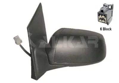 ALKAR 6121400 Dıs Dıkız Aynası Sol Elektrıklı Isıtmalı 5 Pın Ford Focus Iı 2004-2008- 1500619