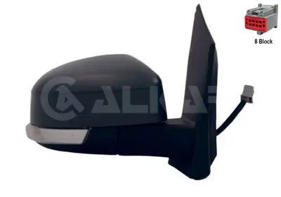 ALKAR 6128401 Dıs Dıkız Aynası Sag Elektrıklı Asferık Astarlı Sınyallı 5 Pın Ford Focus Iı 2008-2011 1610000