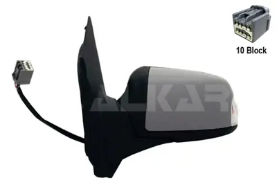 ALKAR 6139400 Dıs Dıkız Aynası Sol Elektrıklı Isıtmalı Astarlı Sınyallı 6 Pın Ford Focus Iı 2004-2008 1439073