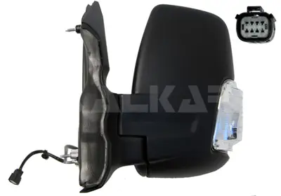 ALKAR 9225666 Dıs Dıkız Aynası Sol Elektrıklı Isıtmalı Beyaz Sınyallı Kısa Kol Ford Transıt (V363) 2014- BK3117683EA5JA