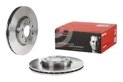 BREMBO 09.5843.34 On Fren Aynası (Dıskı) Grande Punto Evo 1.2 / 1.3 / 1.4 Corsa D Corsa E 1.0 / 1.2 / 1.3 / 1.4 (6 Bıj 71773402 93197241