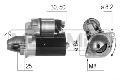 ERA 220211A Mars Dınamosu 31100M86J01 55561503 R1540025